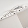 BEKEN Ceiling light LED brushed steel, 1-light source