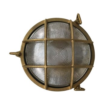 Nordlux POLPERRO Outdoor Wall Light brass, 1-light source