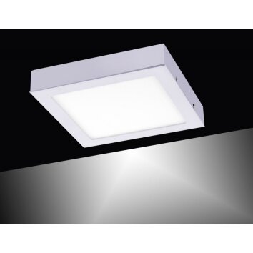 Leuchten-Direkt OSKAR ceiling light LED silver, 1-light source