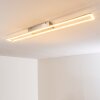 TAMPERE ceiling light LED matt nickel, 4-light sources
