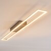 TAMPERE ceiling light LED matt nickel, 4-light sources