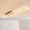 TAMPERE ceiling light LED matt nickel, 4-light sources