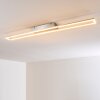 TAMPERE ceiling light LED matt nickel, 4-light sources