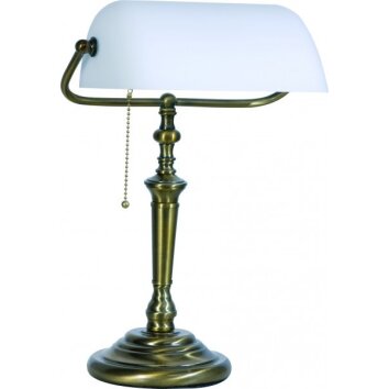 Steinhauer DE RIO banker lamp bronze, 1-light source