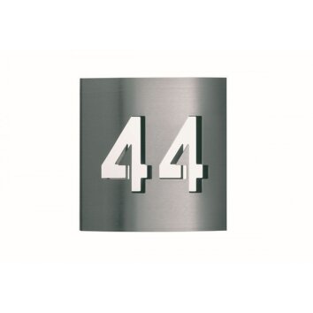 Albert 976 house number stainless steel