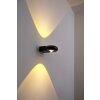 Globo RINAH outdoor wall light LED grey, 2-light sources