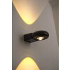 Globo RINAH outdoor wall light LED grey, 2-light sources
