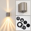 Mora Outdoor Wall Light LED stainless steel, 2-light sources