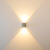 Mora Outdoor Wall Light LED stainless steel, 2-light sources