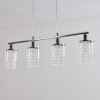 Vastervik Pendant Light chrome, 4-light sources