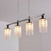 Vastervik Pendant Light chrome, 4-light sources