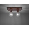 Leuchten Direkt TURN ME Ceiling Light rust-coloured, 2-light sources
