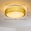 Soppero Ceiling Light LED anthracite, 1-light source
