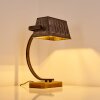 ANVIK Table Lamp brown, grey, rust-coloured, 1-light source