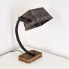 ANVIK Table Lamp brown, grey, rust-coloured, 1-light source