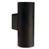 Nordlux TIN Outdoor Wall Light black, 2-light sources