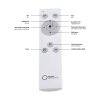 Leuchten Direkt JUPITER Ceiling Light LED white, 1-light source, Remote control