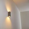 Bogachiel Outdoor Wall Light LED brushed steel, 1-light source