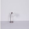 Globo WILLY Table lamp matt nickel, 1-light source