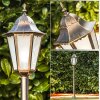 HONGKONG FROST outdoor floor lamp brown, gold, 1-light source