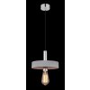 Pendant Light Globo TIMO grey, 1-light source