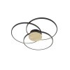 Trio SEDONA Ceiling Light LED black, 1-light source