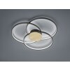 Trio SEDONA Ceiling Light LED black, 1-light source