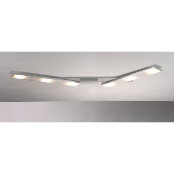BOPP SLIGHT ceiling light LED aluminium, 6-light sources