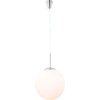 Globo BALLA hanging light matt nickel, white, 1-light source