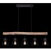 Pendant Light Globo MINA black, 5-light sources