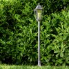 Lignac outdoor Floor Lamp black, silver, 1-light source