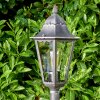 Lignac outdoor Floor Lamp black, silver, 1-light source