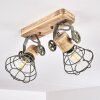 Nifun Ceiling Light brown, green, 2-light sources