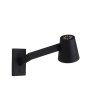 Lucide MIZUKO Wall Light black, 1-light source