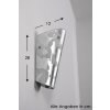 Selene BLOOM wall light silver, white, 1-light source