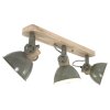 Steinhauer Gearwood Ceiling Light green, 3-light sources