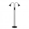 Nordlux RAY floor lamp black, 2-light sources