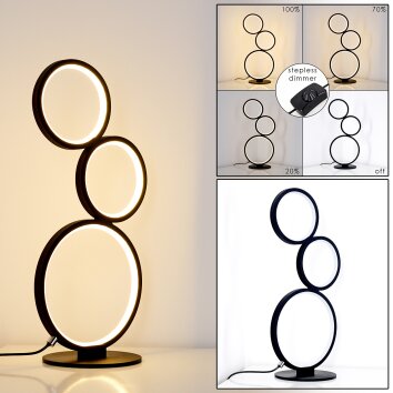 RODEKRO Table Lamp LED black, 1-light source