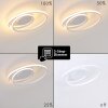 Leksund Ceiling Light LED white, 1-light source