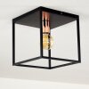 Yuhigaoka Ceiling Light black, 1-light source