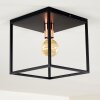 Yuhigaoka Ceiling Light black, 1-light source