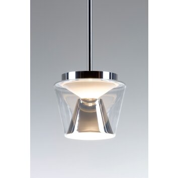 Serien Lighting ANNEX Pendant Light LED aluminium, transparent, clear, 1-light source