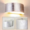 Lesina M Wall Light silver, 2-light sources