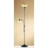 Wofi LACCHINO Floor Lamp dark brown, 2-light sources