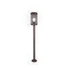 Trio TANARO path light rust-coloured, 1-light source