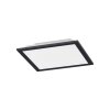 Leuchten-Direkt FLAT Ceiling Light LED black, 1-light source, Remote control