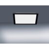 Leuchten-Direkt FLAT Ceiling Light LED black, 1-light source, Remote control