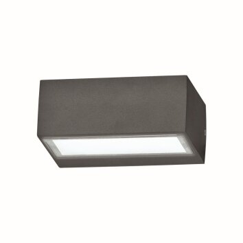 Ideal Lux TWIN Outdoor Wall Light anthracite, 1-light source