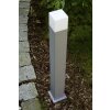 Trio HUDSON outdoor floor lamp stainless steel, 1-light source