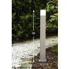 Trio HUDSON outdoor floor lamp stainless steel, 1-light source